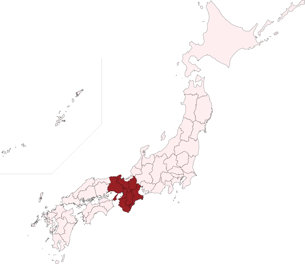 対応エリアマップ